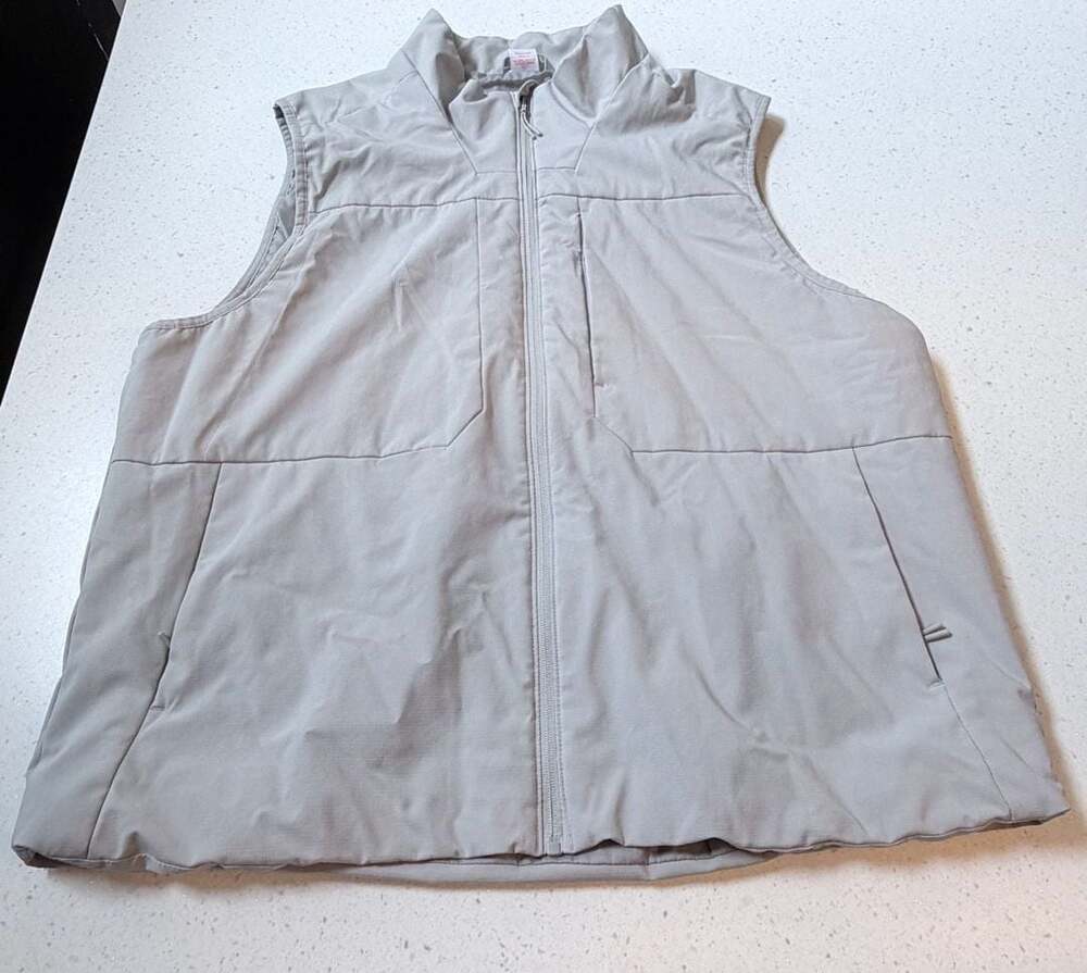 Ozark Trail Outdoor Equipment Men's Full Zip Vest Gray Size 2XL